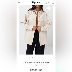 Classic Minimal Shacket